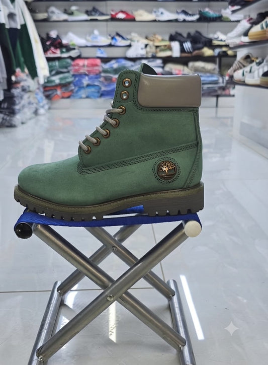 Timberland Men’s Green 6-Inch Lace-Up Boots